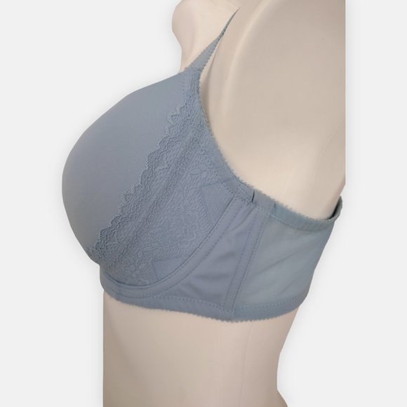 Adore Me Blue Lined Underwire Contour Full Coverage Bra 38D NWOT - Picture 8 of 11